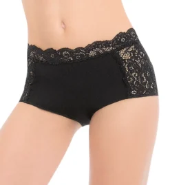 Ilusion Microfiber Lace High Rise Panty 71001192