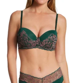 Ilusion Two-toned Lace Push Up Bra 71070072