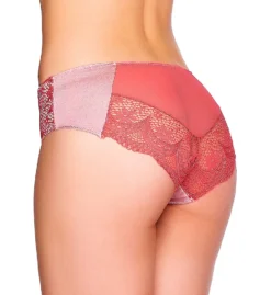 Ilusion Floral Plunge Microfiber Lace Cheeky Panty 71078029 -Simone Perele Bikinis Shop ilusion ilu01 71078029 bs
