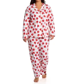 Karen Neuburger Holiday Paisley Notch Collar PJ Set RLK0021 -Simone Perele Bikinis Shop karen neuburger kn001 rlk0021 cs6