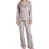 Karen Neuburger Fleece Notch Collar PJ Set With Socks RZ0029