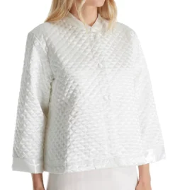 KayAnna Satin Quilted Bed Jacket B05071