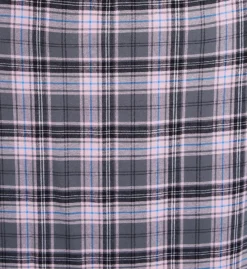 KayAnna Grey Tartan Flannel Gown F11435G -Simone Perele Bikinis Shop kayanna kay001 f11435g cs1