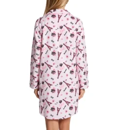 KayAnna Love Paris Flannel Nightshirt F12432L -Simone Perele Bikinis Shop kayanna kay001 f12432l bs