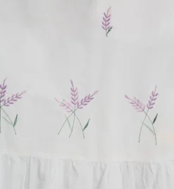 La Cera 100% Cotton Woven Sleeveless Nightgown 1283G -Simone Perele Bikinis Shop la cera lace01 1283g cs1