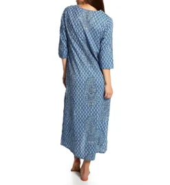 La Cera 100% Cotton Sequin Caftan 3002 -Simone Perele Bikinis Shop la cera lace01 3002 bs