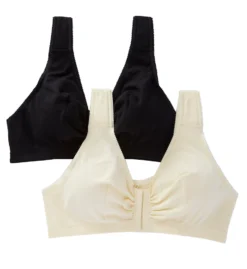 Leading Lady Meryl Front Close Sleep & Leisure Bra - 2 Pack 110PK -Simone Perele Bikinis Shop leading lady lea001 110pk cs2
