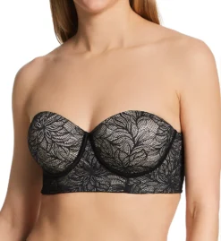 Leonisa Lace 360 Strapless Longline Contour Lace Bra 11911N