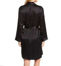 Linda Hartman Classic Silk Short Kimono Robe 51005 -Simone Perele Bikinis Shop linda hartman liha01 51005 bs