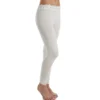 Linda Hartman Silk Knit Legging With Lace Waistband And Cuff 774025