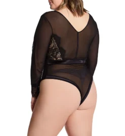 LoveMoi Josephine Plus Long Sleeve Bodysuit L1161X -Simone Perele Bikinis Shop lovemoi lmoi01 l1161x bs