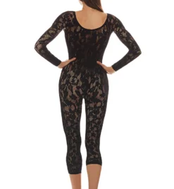 LoveMoi Floral Romance Long Sleeve Body Stocking LOV504 -Simone Perele Bikinis Shop lovemoi lmoi01 lov504 bs