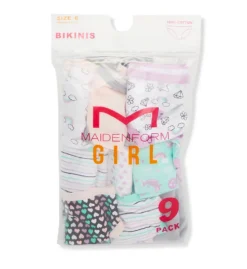 Maidenform Girl Bikini Panty - 9 Pack 1271 -Simone Perele Bikinis Shop maidenform girl maig01 1271 cs1