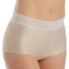 Maidenform Classics Microfiber And Geo Lace Boyshort Panty 40760G