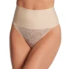 Maidenform Tame Your Tummy Lace Thong DM0049