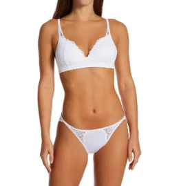 Maidenform Eco Lace String Bikini Panty DMECBK -Simone Perele Bikinis Shop maidenform mai001 dmecbk cs2