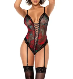 Mapale Teddy With Detachable Garter Straps 8699