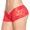 Mapale Peek-A-Boo Crotchless Boyshort Panty 98