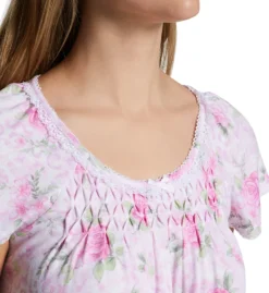 Miss Elaine Cottonessa Short Sleeve Short Gown 504823 -Simone Perele Bikinis Shop miss elaine miss01 504823 cs2