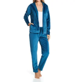 N By Natori Velour Hoodie Jacket NC9014 -Simone Perele Bikinis Shop n by natori nn01 nc9014 cs3