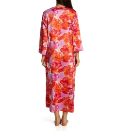 N By Natori Hibiscus Zip Caftan QC0086 -Simone Perele Bikinis Shop n by natori nn01 qc0086 bs