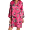 N By Natori Imperial Dragon Mandarin Sleepshirt QC2069