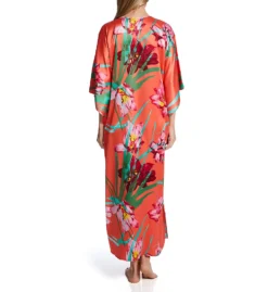 N By Natori Water Lily Butterfly Caftan RC0039 -Simone Perele Bikinis Shop n by natori nn01 rc0039 bs