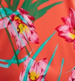 N By Natori Water Lily Butterfly Caftan RC0039 -Simone Perele Bikinis Shop n by natori nn01 rc0039 cs1