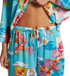 N By Natori Pacifica V-Neck PJ Set RC6040 -Simone Perele Bikinis Shop n by natori nn01 rc6040 cs2