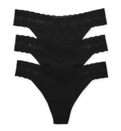 Natori Bliss Perfection One Size Thong - 3 Pack 750092P -Simone Perele Bikinis Shop natori nat001 750092p cs2