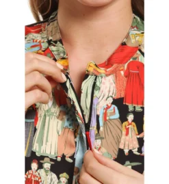 Natori Dynasty Zip Caftan D82030 -Simone Perele Bikinis Shop natori nat001 d82030 cs1