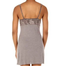 Natori Zen Floral 36 Inch Lace Cup Chemise L78282 -Simone Perele Bikinis Shop natori nat001 l78282 bs