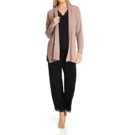 Natori Zen Floral 28" Short Sleeve PJ Set M76084 -Simone Perele Bikinis Shop natori nat001 m76084 cs3