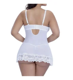 Oh La La Cheri Valentine Lace Babydoll And G-String Set 2139 -Simone Perele Bikinis Shop oh la la cheri ohla01 2139 cs4