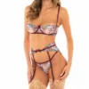 Oh La La Cheri Annette Multi Colored Embroidered Three Piece Set 4111463