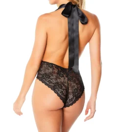 Oh La La Cheri Aria Mesh Plunge Halter Teddy 5210990 -Simone Perele Bikinis Shop oh la la cheri ohla01 5210990 bs