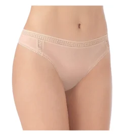 OnGossamer Mesh High Cut Thong 022958