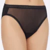 OnGossamer Mesh Hi Cut Brief Panties 3012
