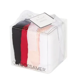 OnGossamer Gossamer Mesh Hip Bikini Panty - 4 Pack 3202P4 -Simone Perele Bikinis Shop ongossamer ong001 3202p4 cs1