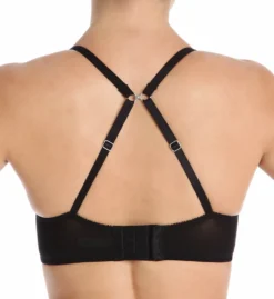 OnGossamer Mesh Bump It Up Crop Bustier Bra G6954 -Simone Perele Bikinis Shop ongossamer ong001 g6954 cs1