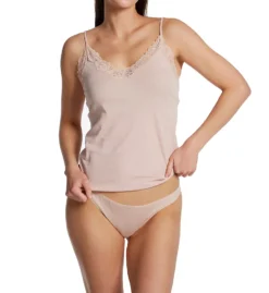 Only Hearts Organic Cotton Camisole With Lace 43591 -Simone Perele Bikinis Shop only hearts ohrt01 43591 cs2