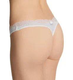 Only Hearts Tulle Lace Low Rise Thong 50273 -Simone Perele Bikinis Shop only hearts ohrt01 50273 bs