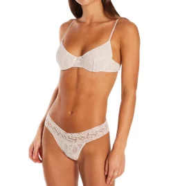 Only Hearts Stretch Lace Intimates Must Have Low Rise Thong 50761 -Simone Perele Bikinis Shop only hearts ohrt01 50761 cs2