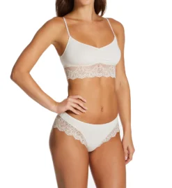 Only Hearts So Fine Lace Trim Hipster Panty 50819 -Simone Perele Bikinis Shop only hearts ohrt01 50819 cs3