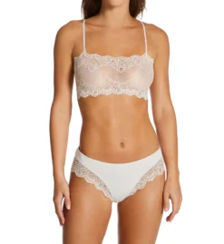 Only Hearts So Fine Lace Trim Hipster Panty 50819 -Simone Perele Bikinis Shop only hearts ohrt01 50819 cs4