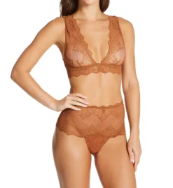 Only Hearts So Fine Lace High Waist Thong 51667 -Simone Perele Bikinis Shop only hearts ohrt01 51667 cs1