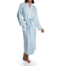 P-Jamas Butterknits Leopard Long Robe 356661