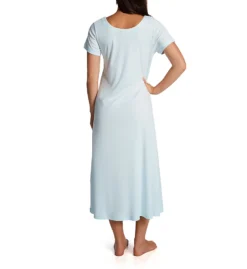 P-Jamas Butterknits Long Nightgown With Short Sleeves 375660 -Simone Perele Bikinis Shop p jamas pj001 375660 bs