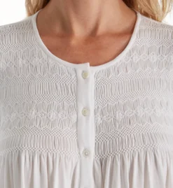 P-Jamas Isabel Smocked Long Sleeve Nightgown Isabel -Simone Perele Bikinis Shop p jamas pj001 isabel cs2