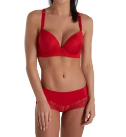 Paramour By Felina Carolina Seamless Contour Plunge T-Back Bra 115011 -Simone Perele Bikinis Shop paramour by felina felp01 115011 cs1